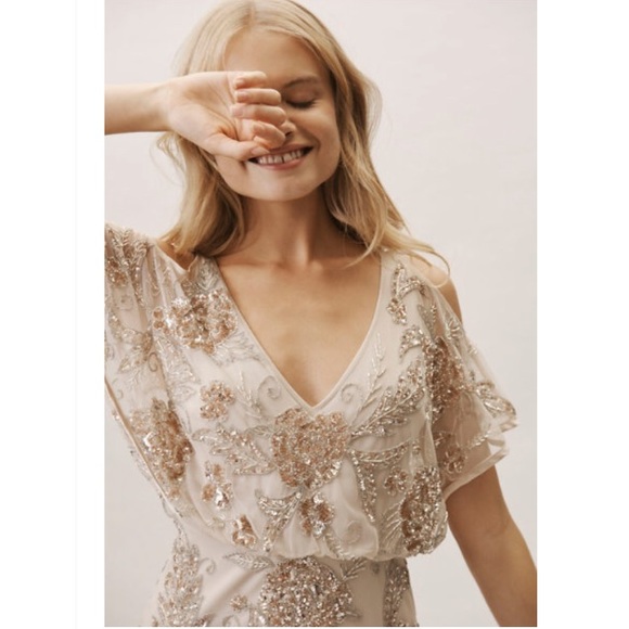 ANTHROPOLOGIE BHLDN GARRISON DRESS - Picture 3 of 8